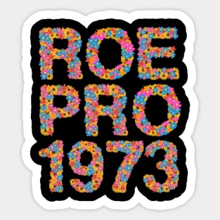 Roe Pro 1973 Sticker